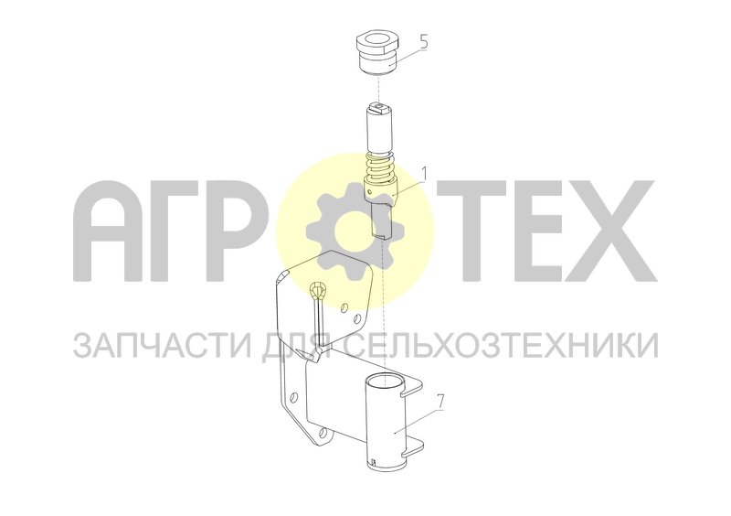 Чертеж Опора (КСУ-2.40.57.400)